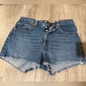 Levi's Classic Blue Jean Shorts